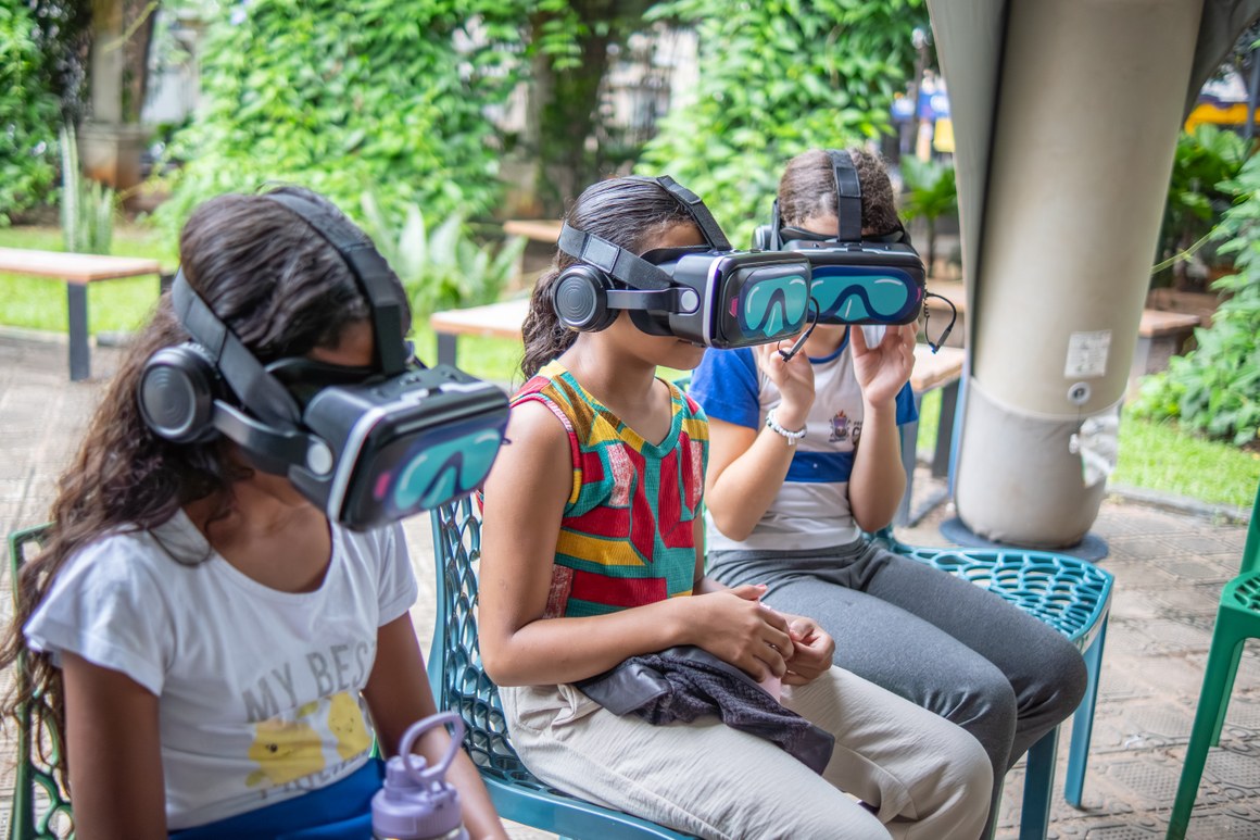 Dois Irmãos do Buriti recebe exposição interativa que aborda a importância da água