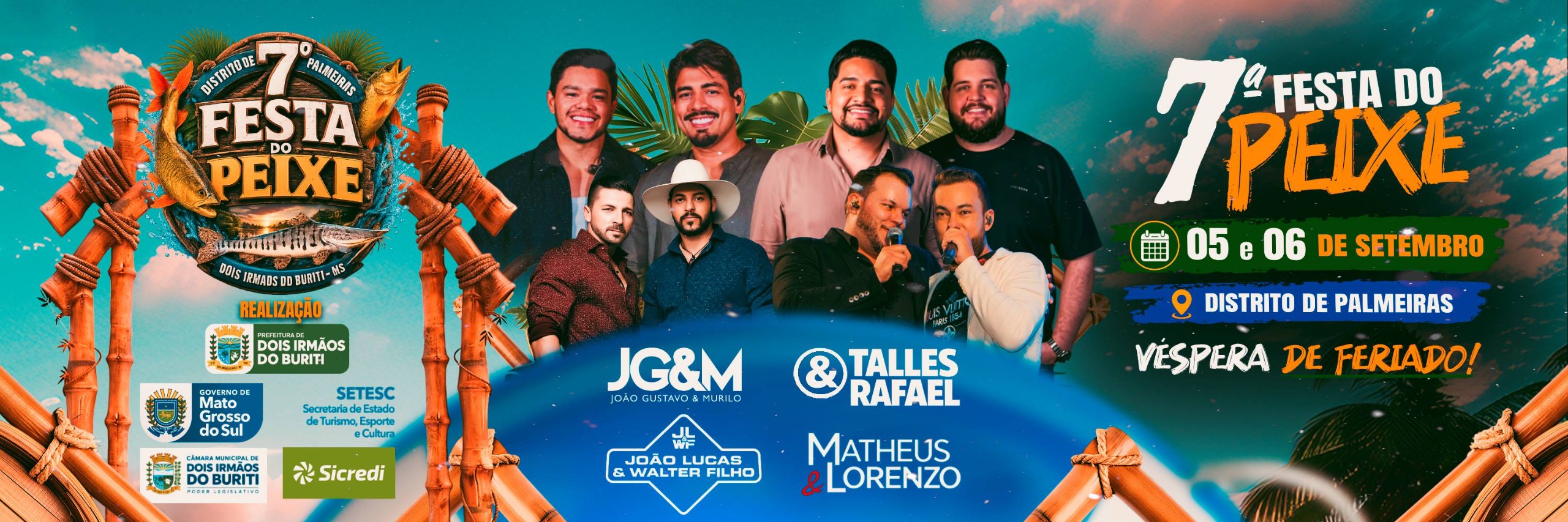 7ª Festa do Peixe agita o distrito de Palmeiras nos dias 5 e 6 de setembro